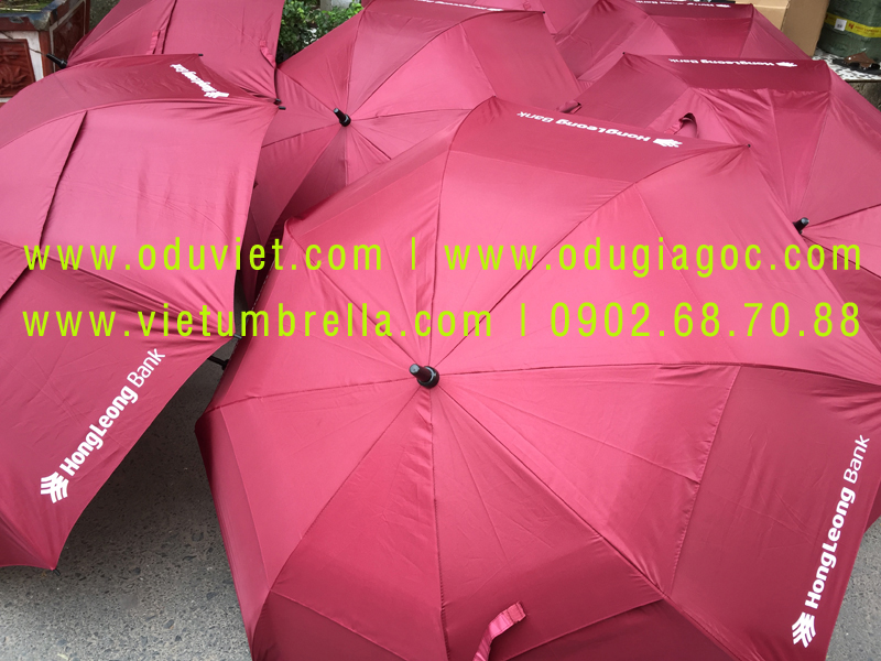xưởng sản xuất ô dù cầm tay in logo quảng cáo